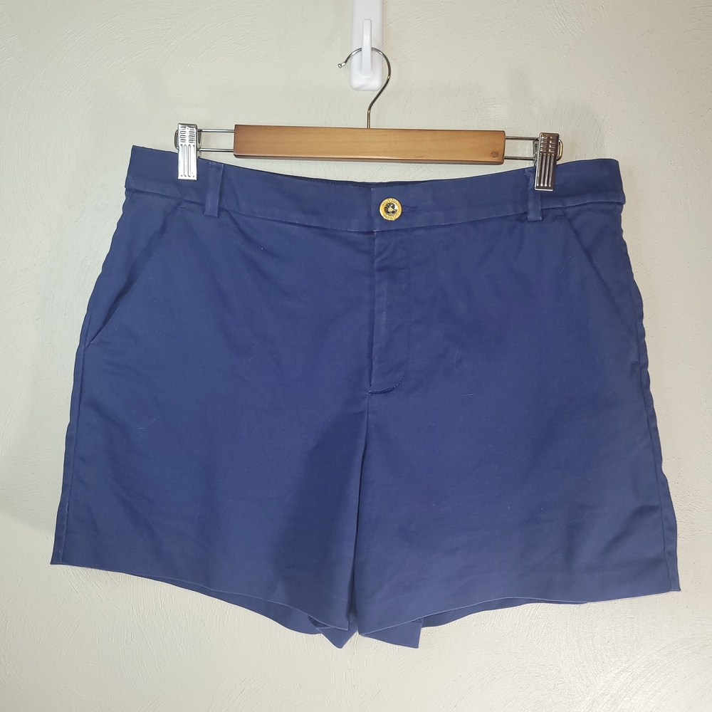 Lilly Pulitzer Classic Navy Blue Women's Bermuda Shorts- Size 12